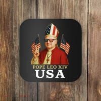 American Pope Leo XIV USA Coaster thumb 0
