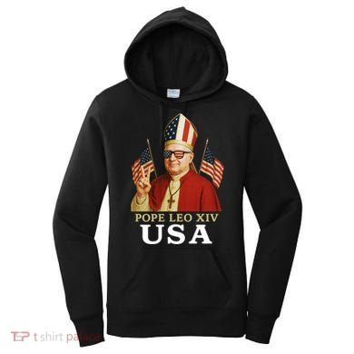 American Pope Leo XIV USA Women's Hoodie