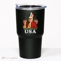 American Pope Leo XIV USA Tumbler thumb 0