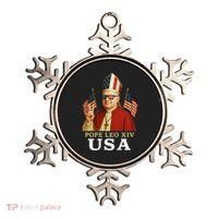 American Pope Leo XIV USA Ornament thumb 0