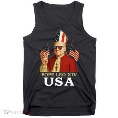 American Pope Leo XIV USA Tank Top
