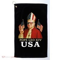 American Pope Leo XIV USA Golf Towel thumb 0