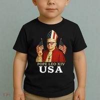 American Pope Leo XIV USA Toddler T-Shirt thumb 2