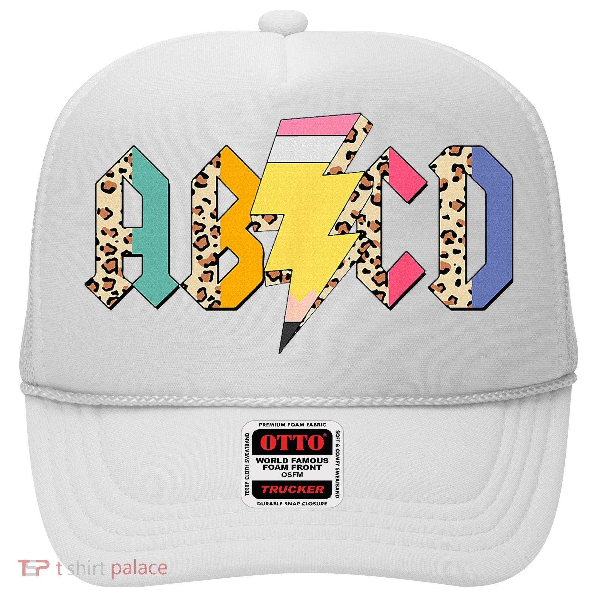 ABCD Pencil Lightning Bolt Back To School Teachers Hat
