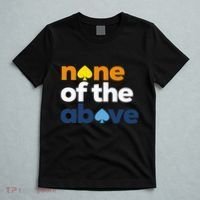 Aroace Pride Lgbtq Aro None Of The Above Aromantic Asexual T-Shirt thumb 5