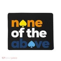 Aroace Pride Lgbtq Aro None Of The Above Aromantic Asexual Mousepad thumb 0