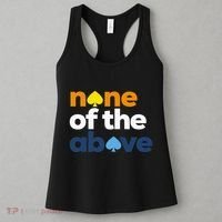 Aroace Pride Lgbtq Aro None Of The Above Aromantic Asexual Women's Tank Top thumb 3