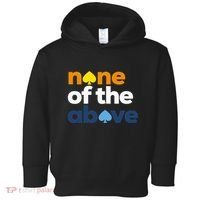 Aroace Pride Lgbtq Aro None Of The Above Aromantic Asexual Toddler Hoodie thumb 0