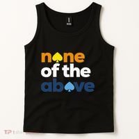 Aroace Pride Lgbtq Aro None Of The Above Aromantic Asexual Tank Top thumb 2