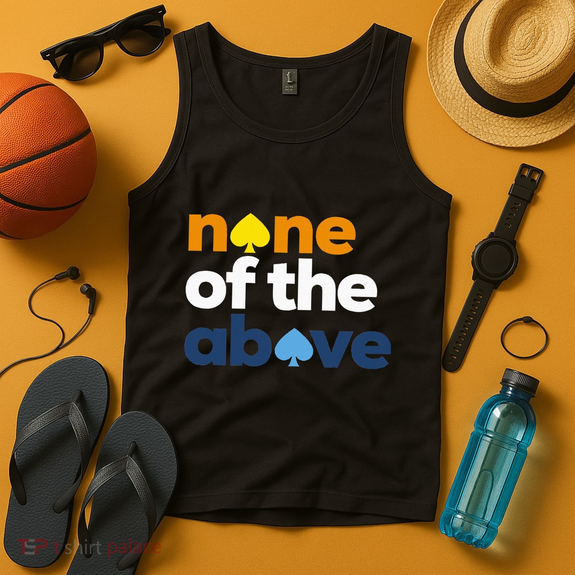 Aroace Pride Lgbtq Aro None Of The Above Aromantic Asexual Tank Top