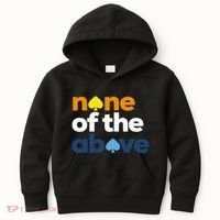 Aroace Pride Lgbtq Aro None Of The Above Aromantic Asexual Kids Hoodie thumb 0