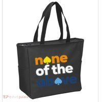 Aroace Pride Lgbtq Aro None Of The Above Aromantic Asexual Tote Bag thumb 2