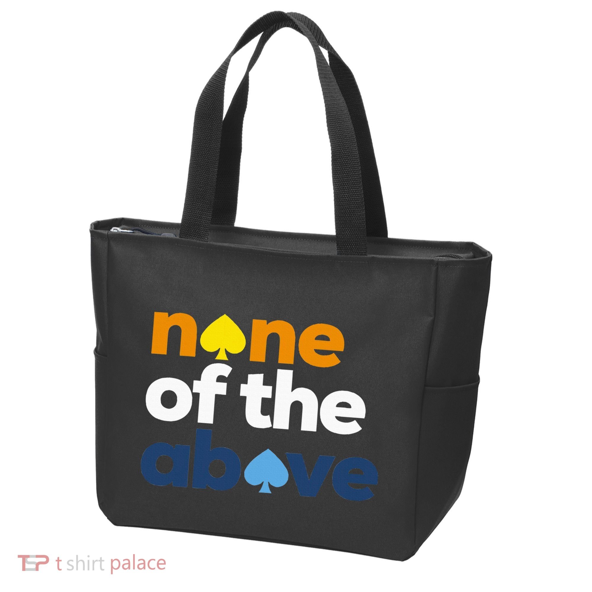 Aroace Pride Lgbtq Aro None Of The Above Aromantic Asexual Tote Bag