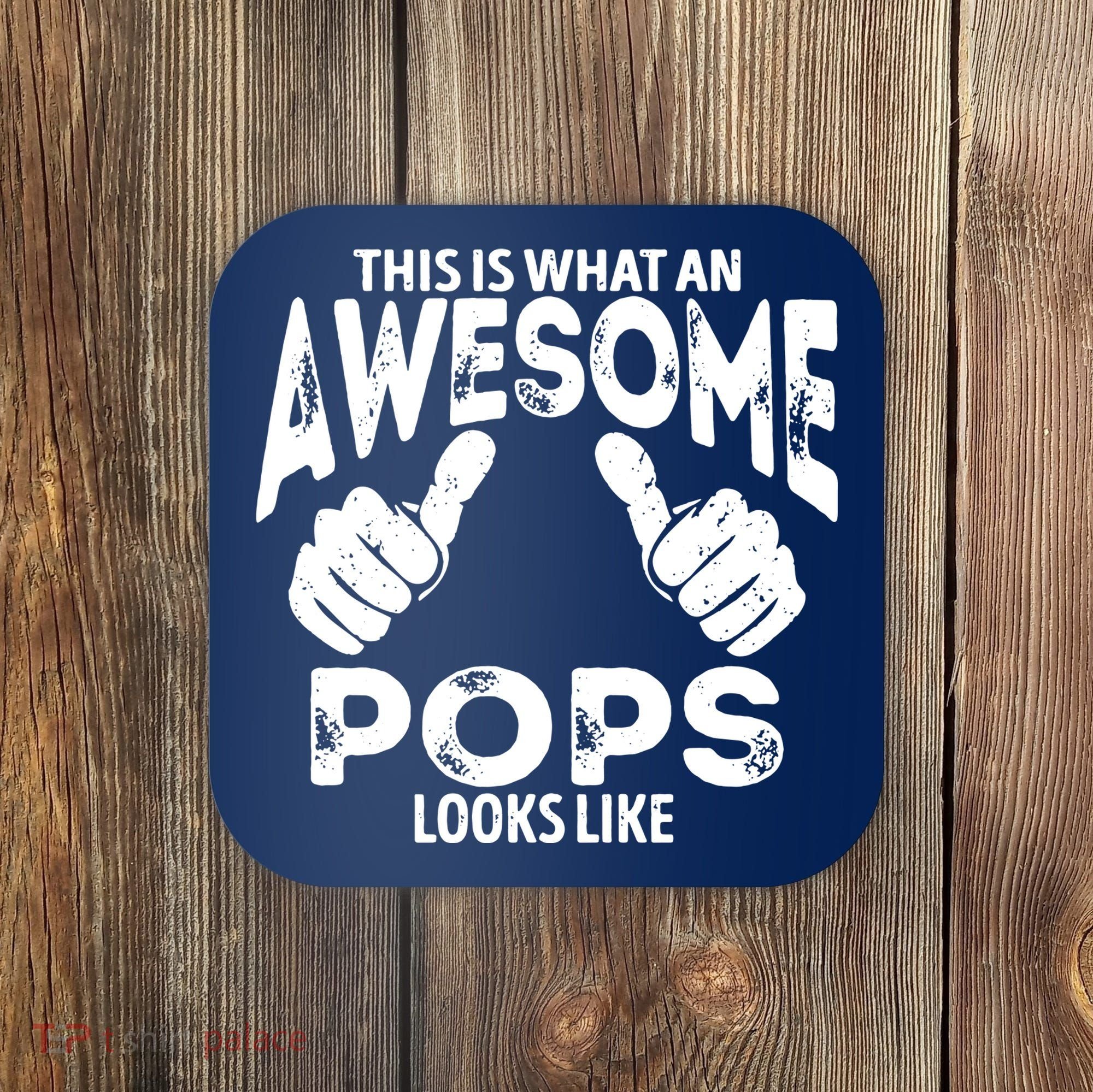 Awesome Pops Looks Like Coaster