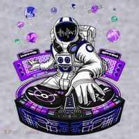 Astronaut Psychedelic Music Dj Psytrance Techno Edm Festival Women's Sweatshirt thumb 2