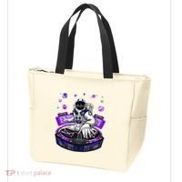 Astronaut Psychedelic Music Dj Psytrance Techno Edm Festival Tote Bag thumb 3