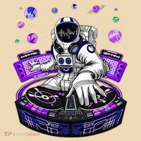 Astronaut Psychedelic Music Dj Psytrance Techno Edm Festival Tote Bag thumb 4