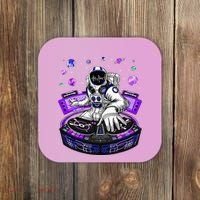 Astronaut Psychedelic Music Dj Psytrance Techno Edm Festival Coaster thumb 0