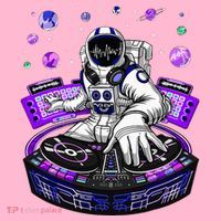 Astronaut Psychedelic Music Dj Psytrance Techno Edm Festival Coaster thumb 2