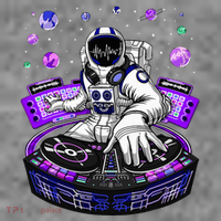 Astronaut Psychedelic Music Dj Psytrance Techno Edm Festival Toddler Hoodie thumb 2