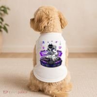 Astronaut Psychedelic Music Dj Psytrance Techno Edm Festival Doggie Tank thumb 2