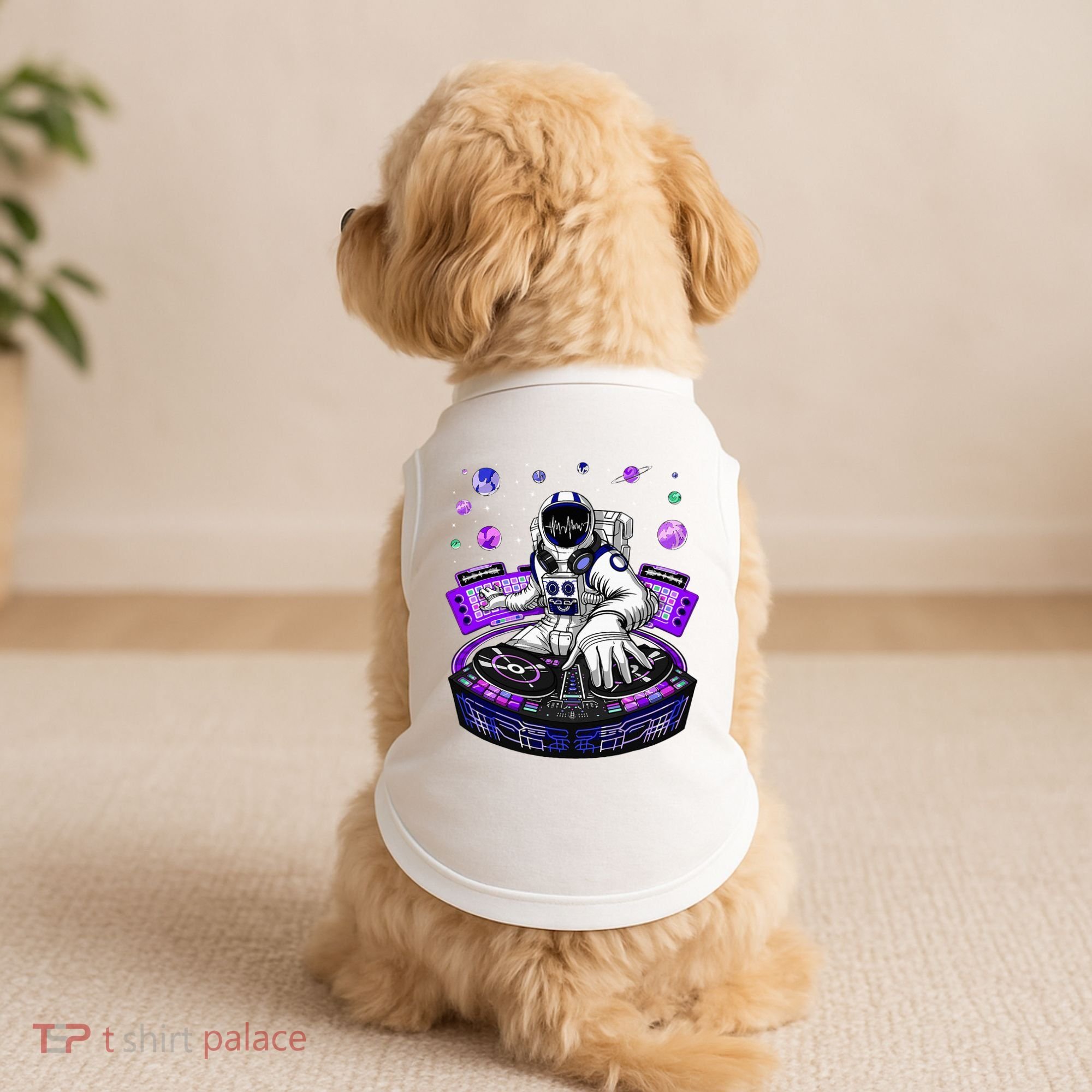 Astronaut Psychedelic Music Dj Psytrance Techno Edm Festival Doggie Tank