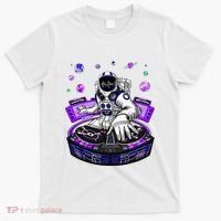 Astronaut Psychedelic Music Dj Psytrance Techno Edm Festival T-Shirt thumb 0