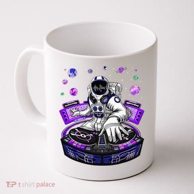 Astronaut Psychedelic Music Dj Psytrance Techno Edm Festival Coffee Mug