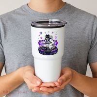 Astronaut Psychedelic Music Dj Psytrance Techno Edm Festival Tumbler thumb 2