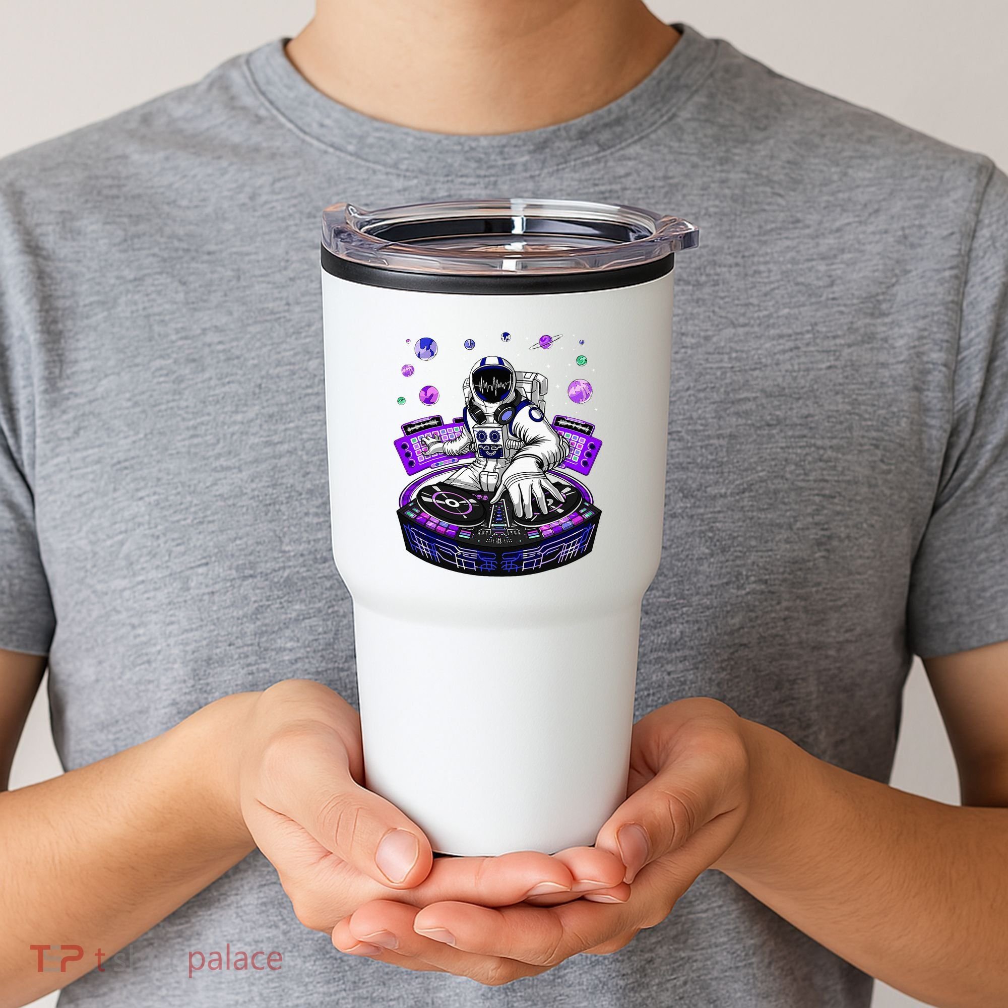 Astronaut Psychedelic Music Dj Psytrance Techno Edm Festival Tumbler