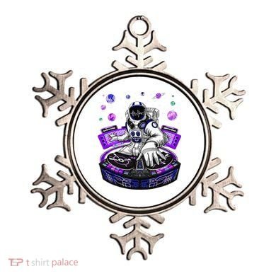Astronaut Psychedelic Music Dj Psytrance Techno Edm Festival Ornament