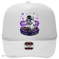 Astronaut Psychedelic Music Dj Psytrance Techno Edm Festival Hat thumb 0