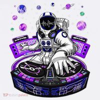 Astronaut Psychedelic Music Dj Psytrance Techno Edm Festival Hat thumb 2