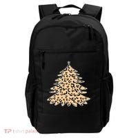 Animal Print Minimalist Christmas Tree Backpack thumb 0