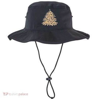 Animal Print Minimalist Christmas Tree Bucket Hat