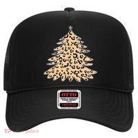 Animal Print Minimalist Christmas Tree Hat thumb 0