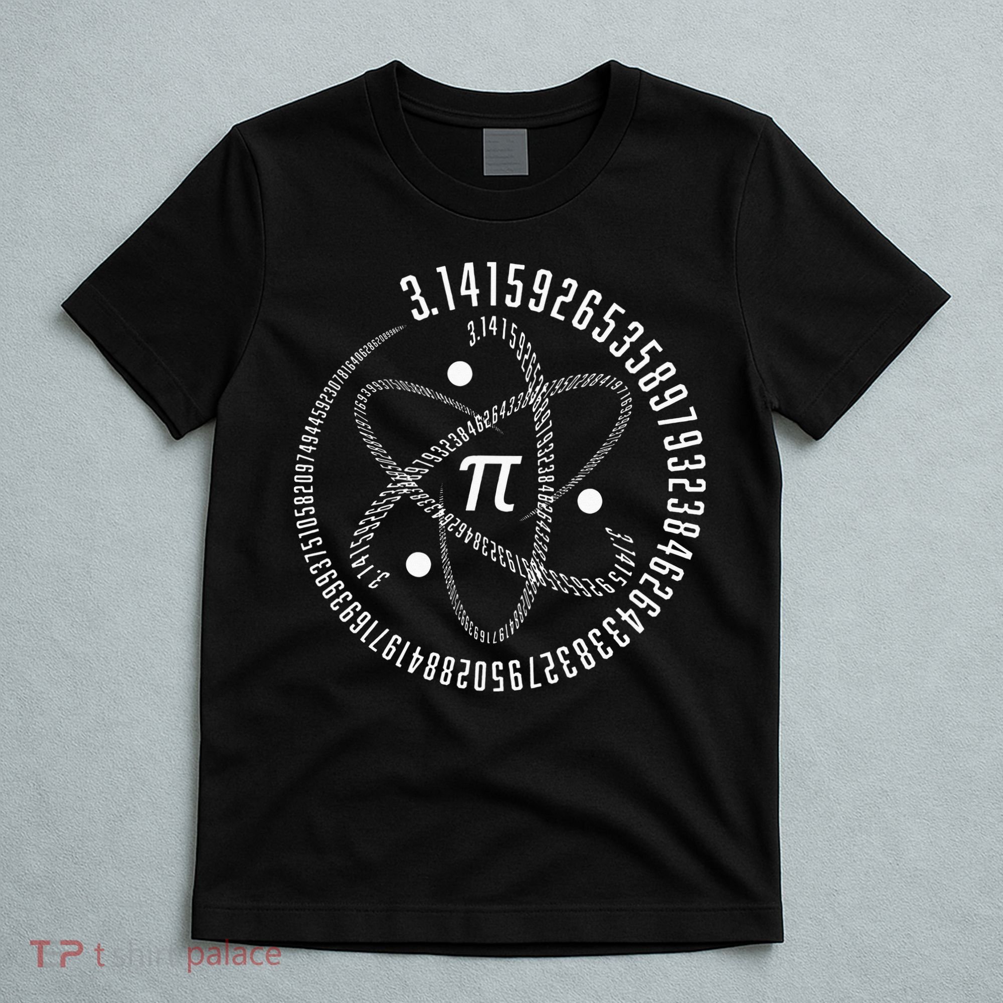 Atom Pi Math Science STEM Gift 3.14 Pi Day T-Shirt