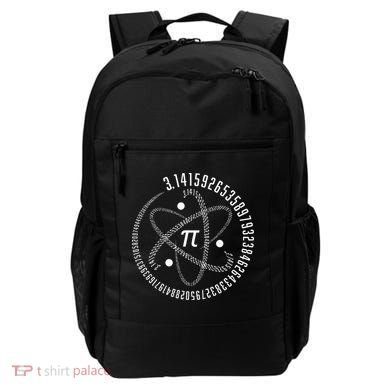 Atom Pi Math Science STEM Gift 3.14 Pi Day Backpack