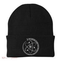 Atom Pi Math Science STEM Gift 3.14 Pi Day Beanie thumb 0