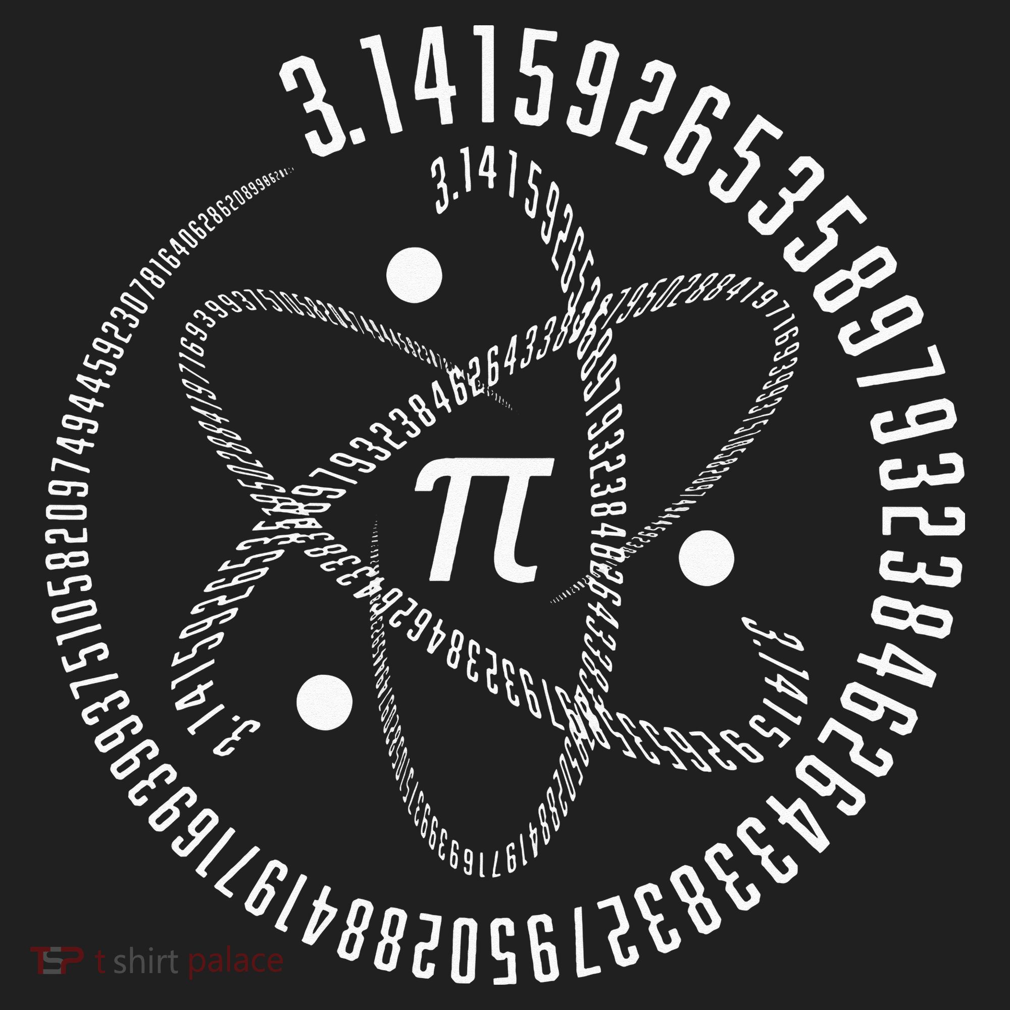 Atom Pi Math Science STEM Gift 3.14 Pi Day Beanie