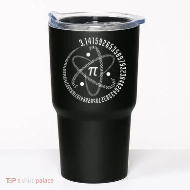 Atom Pi Math Science STEM Gift 3.14 Pi Day Tumbler