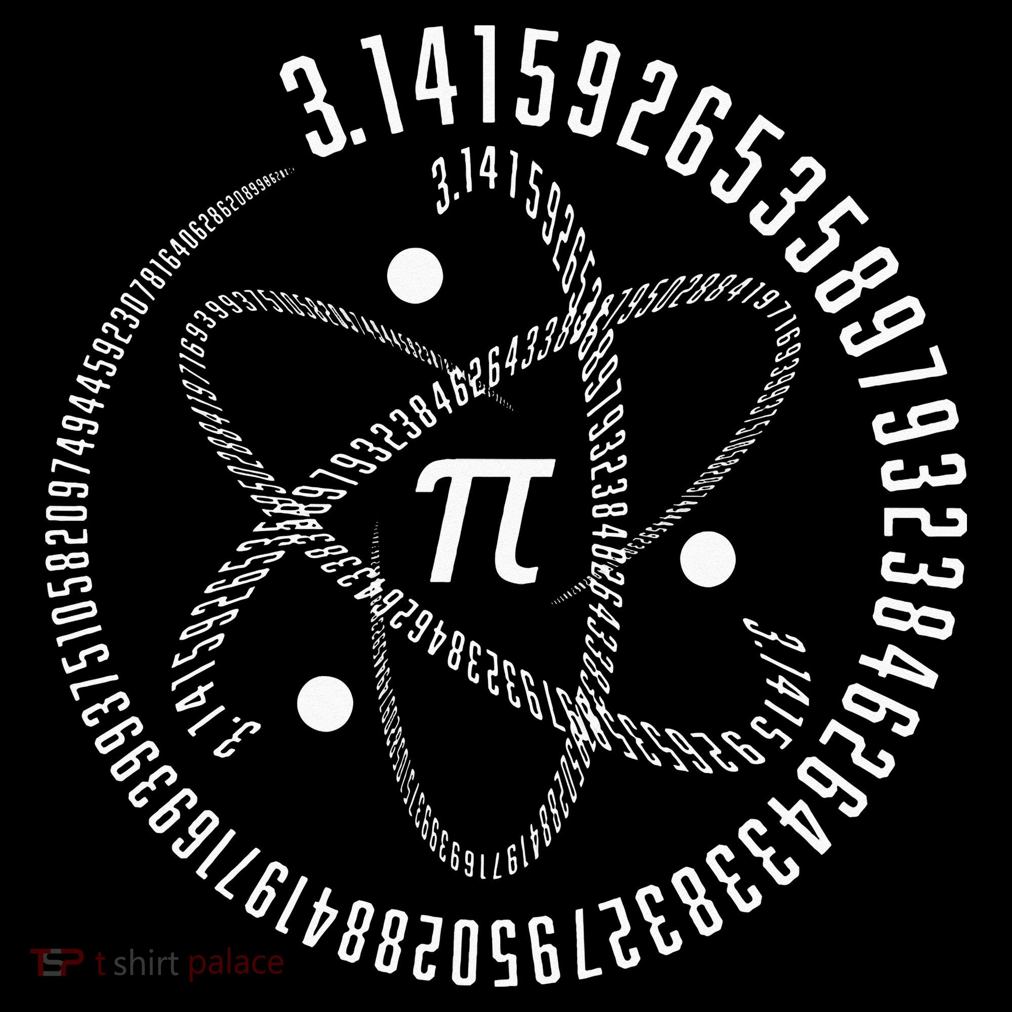 Atom Pi Math Science STEM Gift 3.14 Pi Day Kids Long Sleeve Shirt