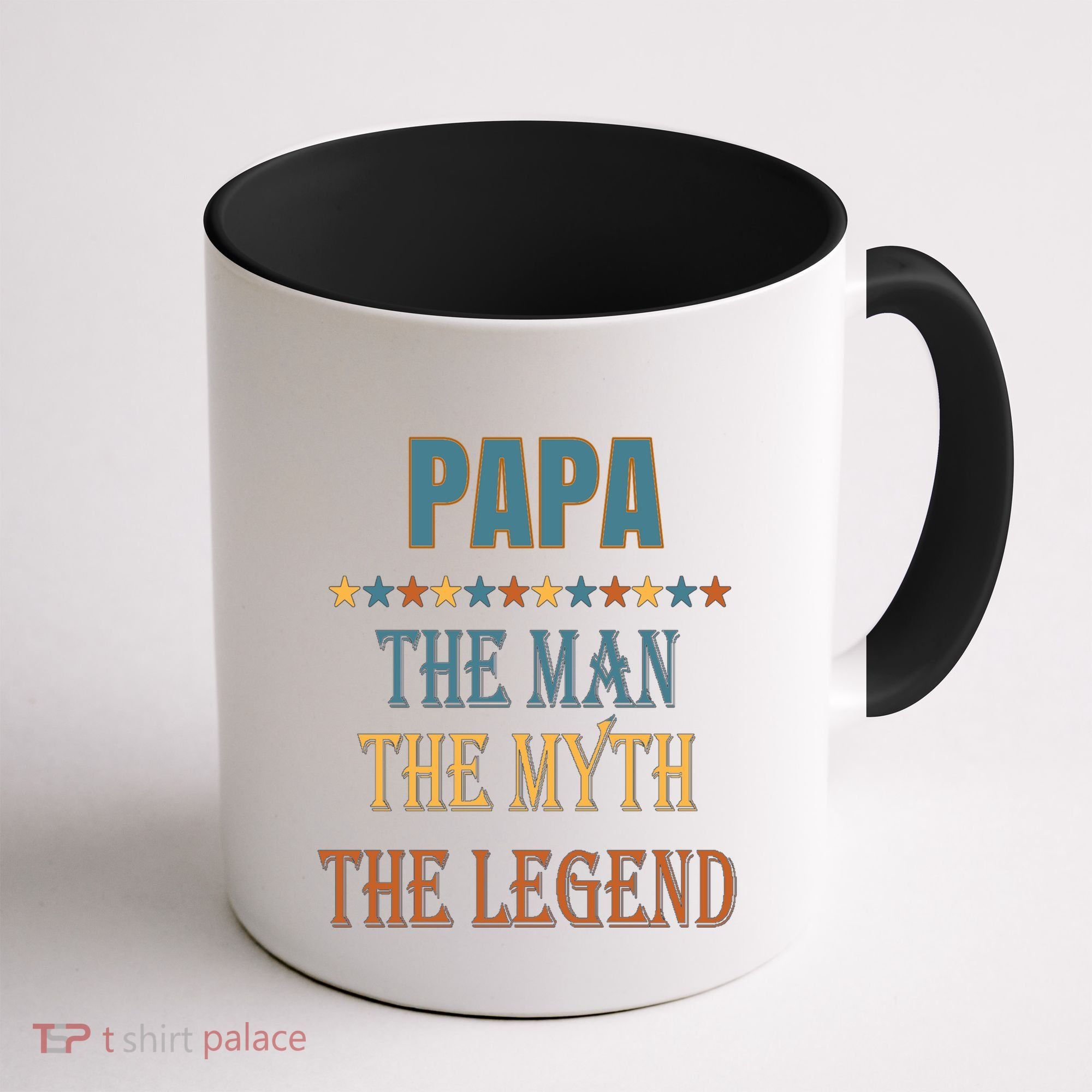 Affordable Papa Myth Legend Funny Gift For Grandparents Cute Gift Coffee Mug