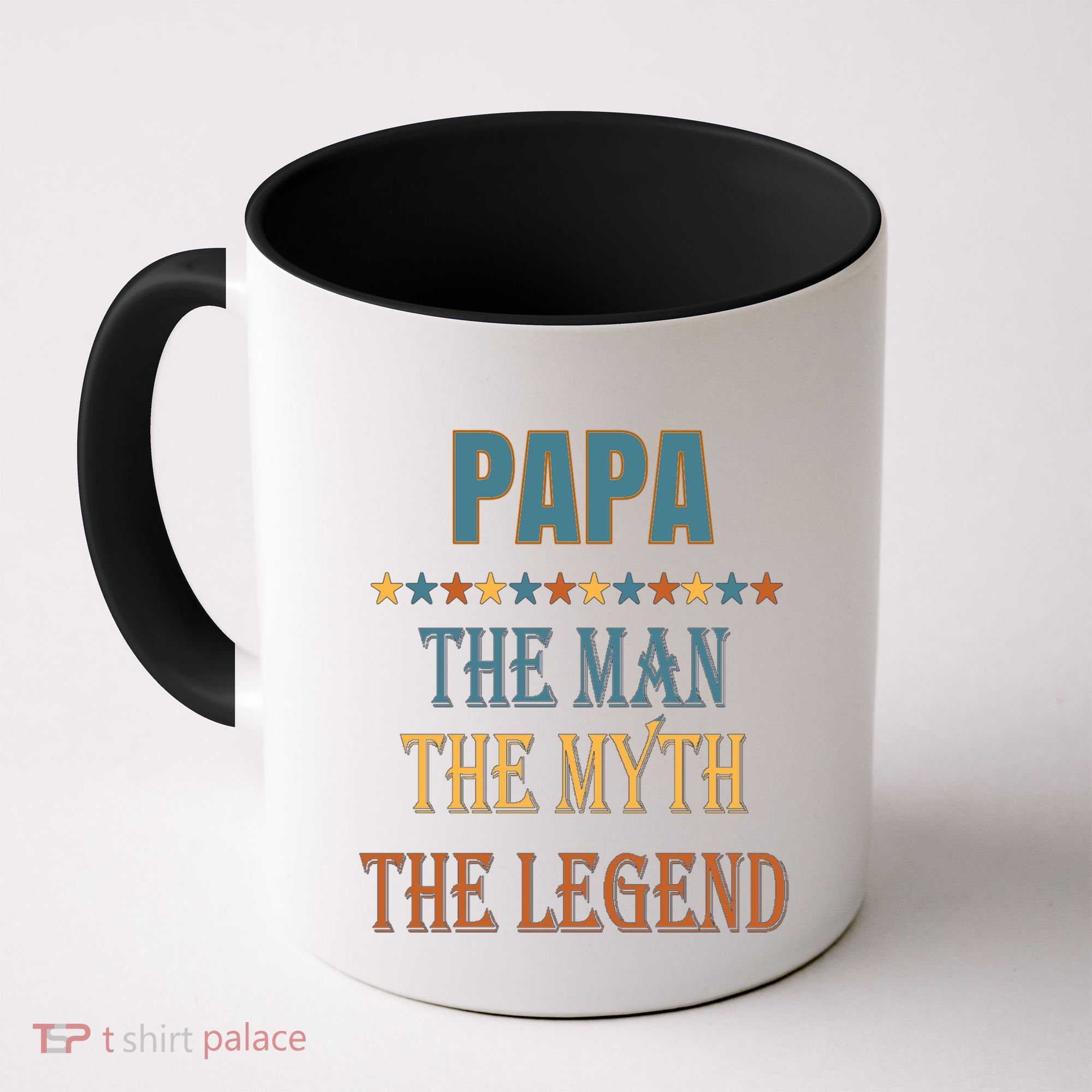 Affordable Papa Myth Legend Funny Gift For Grandparents Cute Gift Coffee Mug