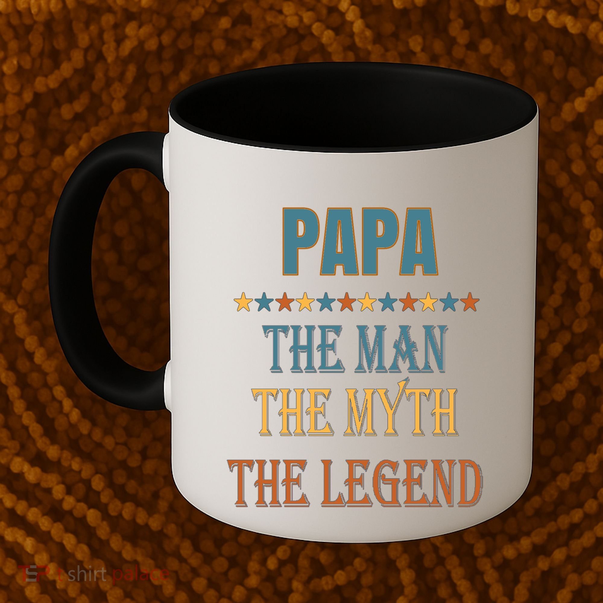 Affordable Papa Myth Legend Funny Gift For Grandparents Cute Gift Coffee Mug