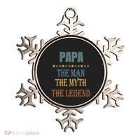 Affordable Papa Myth Legend Funny Gift For Grandparents Cute Gift Ornament thumb 0