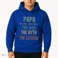 Affordable Papa Myth Legend Funny Gift For Grandparents Cute Gift Hoodie thumb 2