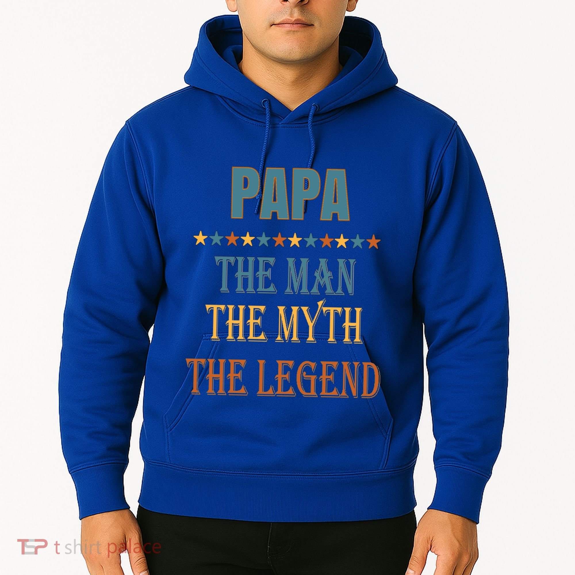 Affordable Papa Myth Legend Funny Gift For Grandparents Cute Gift Hoodie