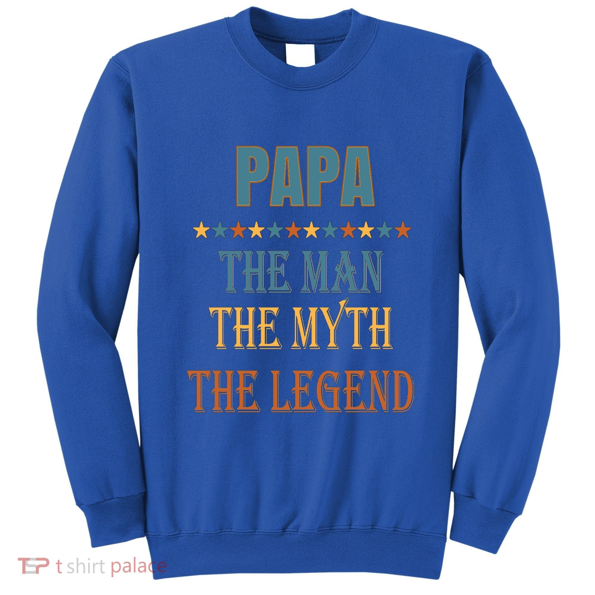 Affordable Papa Myth Legend Funny Gift For Grandparents Cute Gift Sweatshirt
