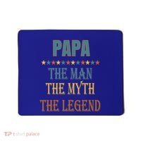 Affordable Papa Myth Legend Funny Gift For Grandparents Cute Gift Mousepad thumb 0